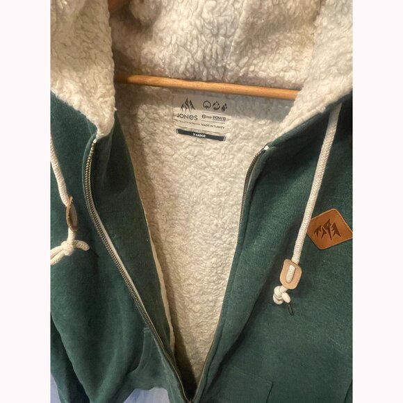 Jones Snowboards Sherpa Hoodie - Picture 3 of 3